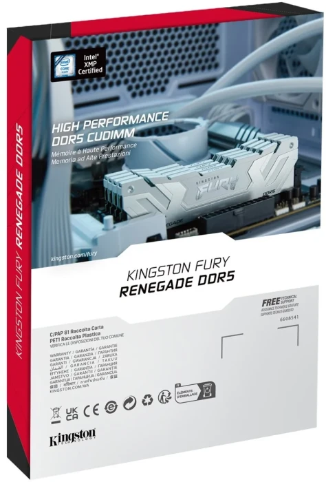 Kingston FURY Renegade Silver/White 24GB DDR5 8400MT/s CL40