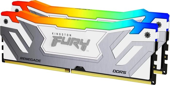 Kingston FURY Renegade Silver/White RGB 48GB (2x24GB) DDR5 8400MT/s CL40