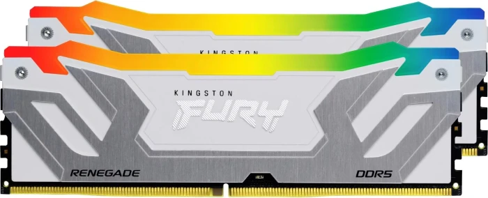 Kingston FURY Renegade Silver/White RGB 48GB (2x24GB) DDR5 8400MT/s CL40