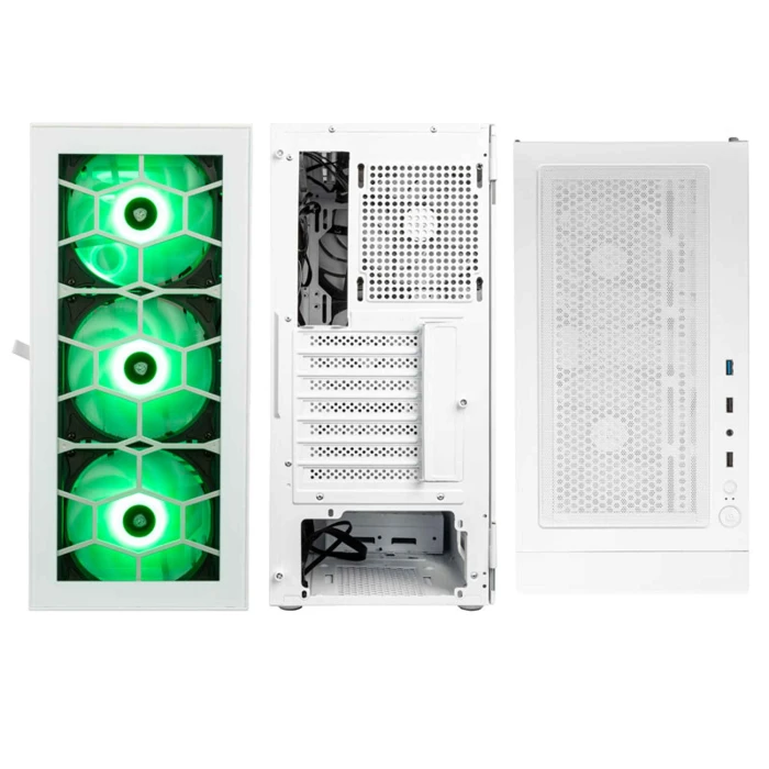 Kolink Observatory HF GLASS White