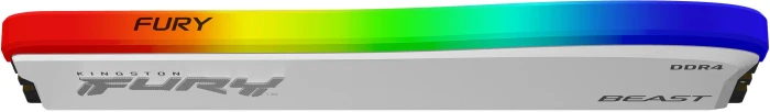 Kingston FURY Beast RGB White 8GB DDR4 3600MHz CL17