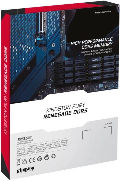 Kingston FURY Renegade Silver 32GB (2x16GB) DDR5 8000MHz CL38
