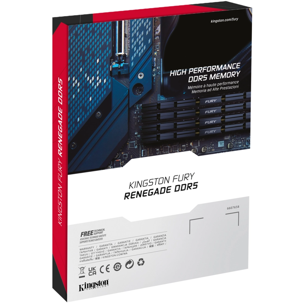 Kingston FURY Renegade Silver 16GB DDR5 6800MHz CL36