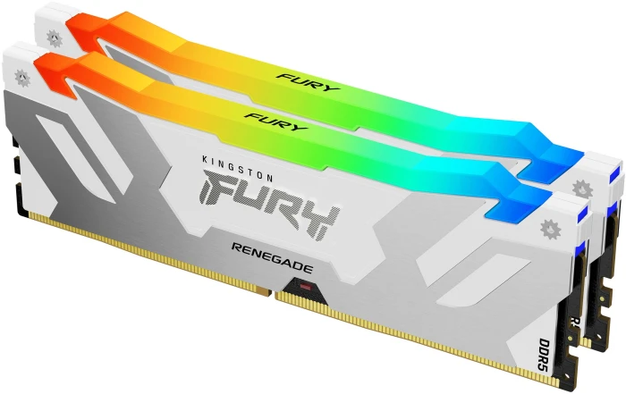 Kingston Fury Renegade RGB White 64GB(2x32GB) DDR5 6000MHz CL32
