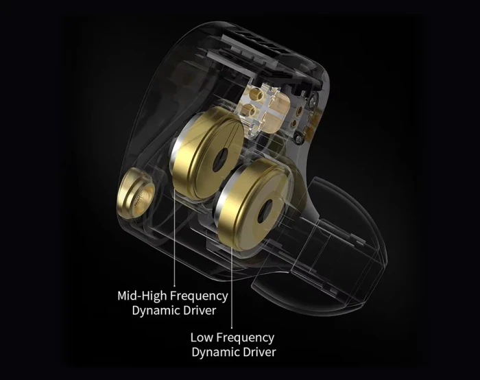 KZ Castor Pro Gray No Mic - Bass Up