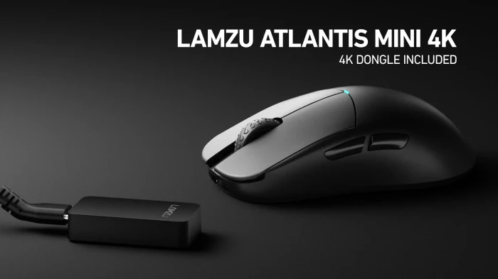 Lamzu ATLANTIS MINI 4K Wireless Black
