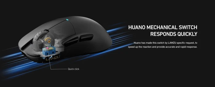 Lamzu ATLANTIS MINI 4K Wireless Black