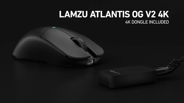 Lamzu ATLANTIS OG V2 4K Wireless Black