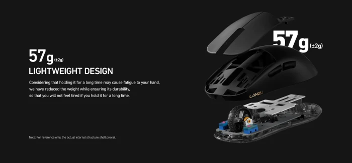 Lamzu ATLANTIS OG V2 4K Wireless Black