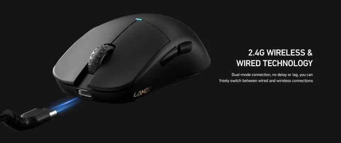 Lamzu ATLANTIS OG V2 4K Wireless Black
