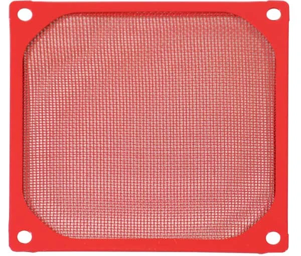 Evercool Филтър Fan Filter Metal Red - 92mm