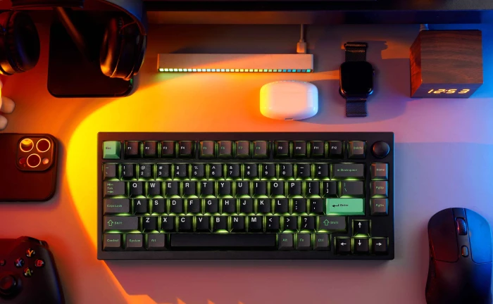 Lemokey P1 HE QMK Black - Magnetic