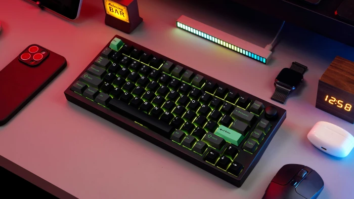 Lemokey P1 HE QMK Black - Magnetic