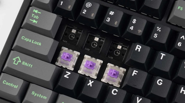 Lemokey P1 HE QMK Black - Magnetic