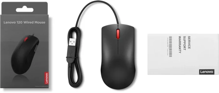 LENOVO 120 Wired Mouse