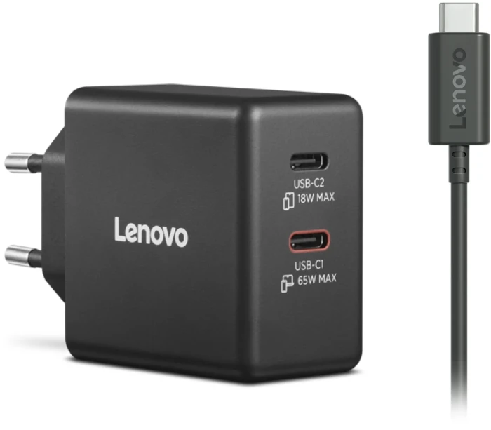LENOVO USB-C Dual adapter GaN - 65W