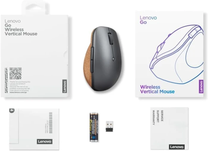 LENOVO Go Wireless Vertical Mouse