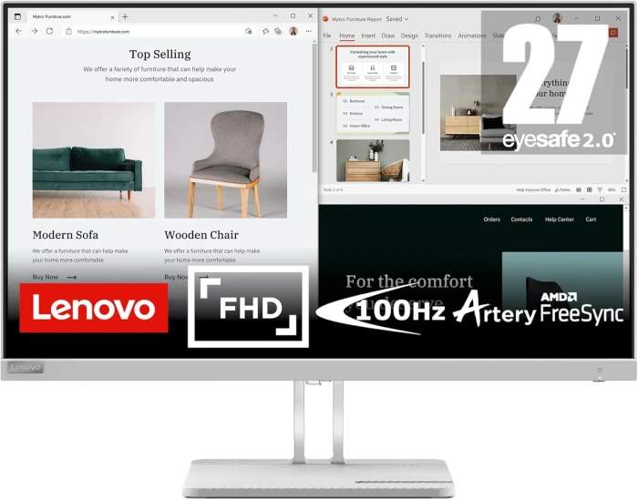 LENOVO L27e-40 27" VA 100Hz