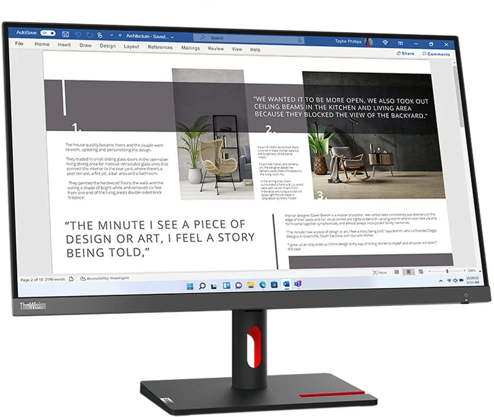 LENOVO ThinkVision S27i-30 27" IPS 100Hz