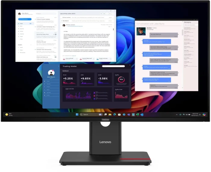 Lenovo T27ud-40 27" IPS 4K 48Hz-60Hz