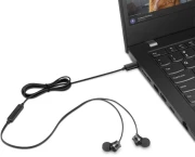 LENOVO USB-C Wired In-Ear - Black