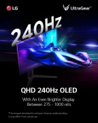 LG 27GS95QE-B 26.5" OLED 2K 240Hz