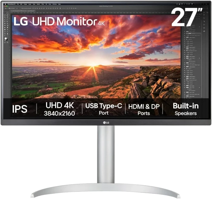 LG 27UP850K-W 27" IPS 4K 60Hz
