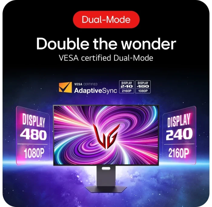 LG 32GS95UV OLED 4K|240Hz FHD|480Hz