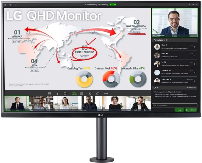 LG 32QP88NP-B 31.5" 2K IPS 75Hz