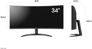 LG 34WR50QK-B 34" VA 21:9 100Hz