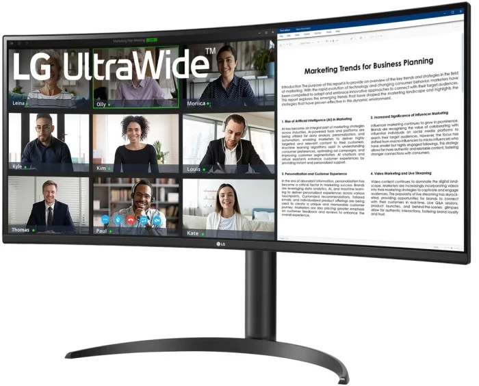 LG 34WR55QK-B 34" VA 100Hz