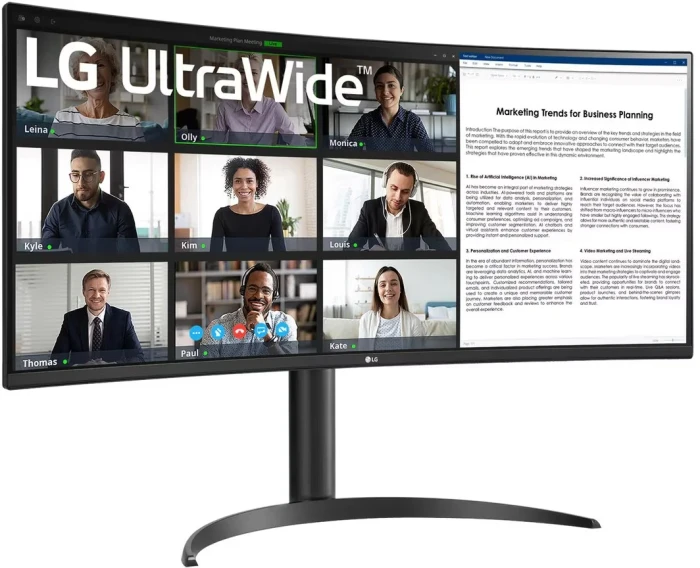 LG 34WR55QK-B 34" VA 100Hz