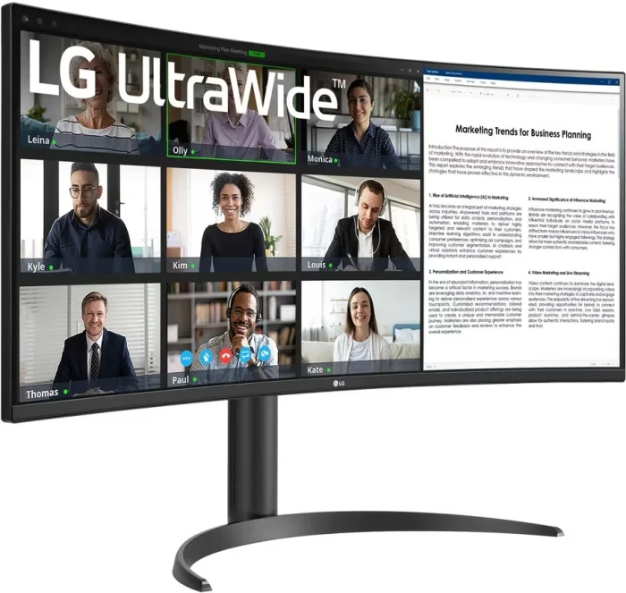 LG 34WR55QK-B 34" VA 100Hz