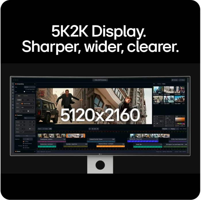 LG 40U990A-W 39.7'' IPS 5K 21:9 120Hz