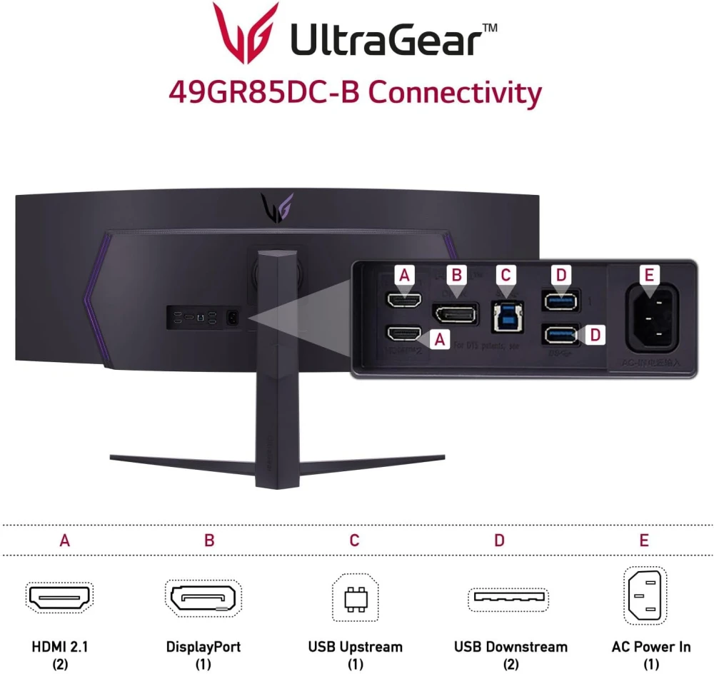 LG 49GR85DC-B 49" Ultragear VA 240HZ