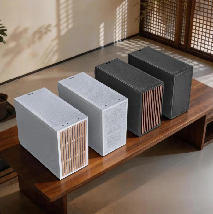 Lian Li DAN Cases B4-mATX Wood - Black
