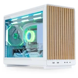 Lian Li A3-mATX DAN Wood TG White