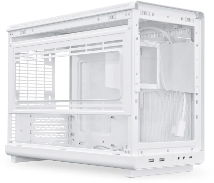 Lian Li A3-mATX DAN Wood TG White