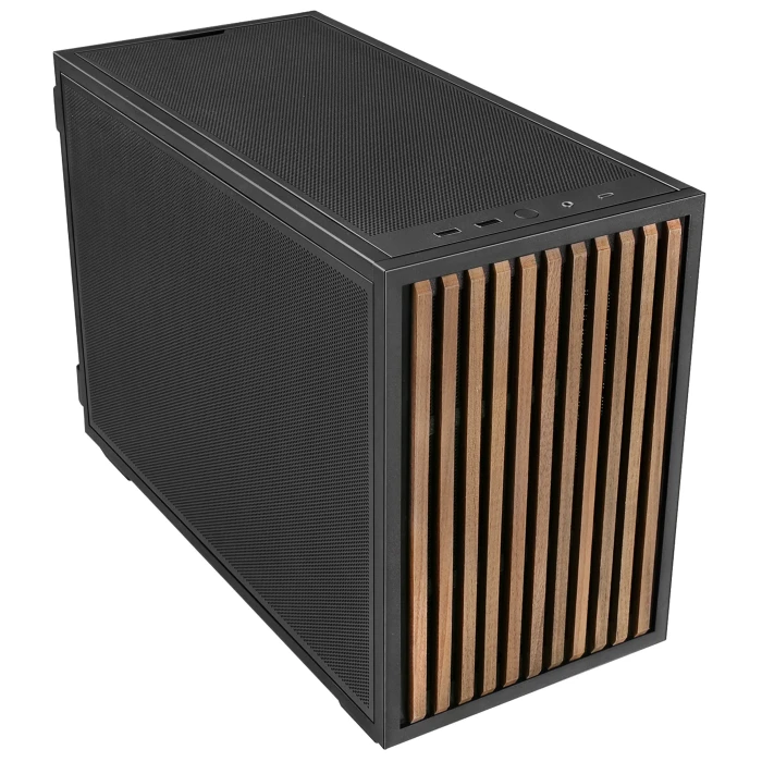 Lian Li DAN Cases B4-mATX Wood - Black