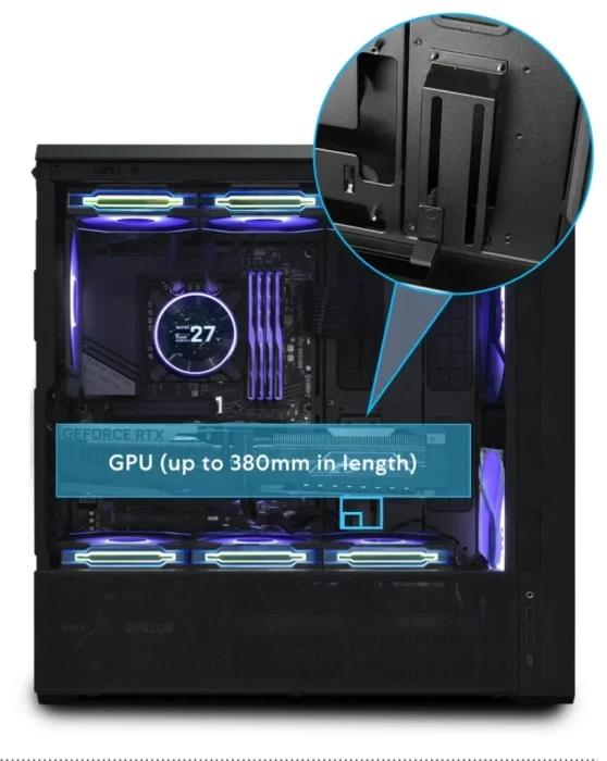 Lian Li LANCOOL 217 INF - Black