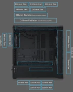 Lian Li LANCOOL 217 INF - Black