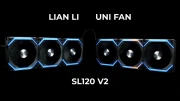 Lian Li UNI FAN SL120 V2 White Reverse