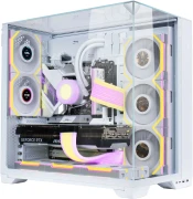 Lian Li UNI FAN SL Wireless LCD White