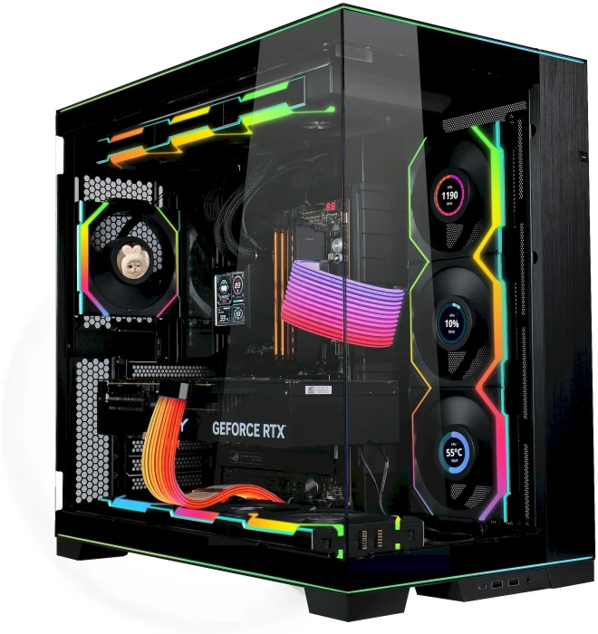 Lian Li UNI FAN SL Wireless LCD Black