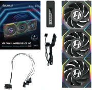 Lian Li UNI FAN SL Wireless LCD Reverse 3in1