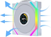 Lian Li UNI FAN SL Wireless LCD Reverse 3in1