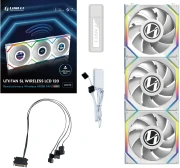 Lian Li UNI FAN SL Wireless LCD White 3in1