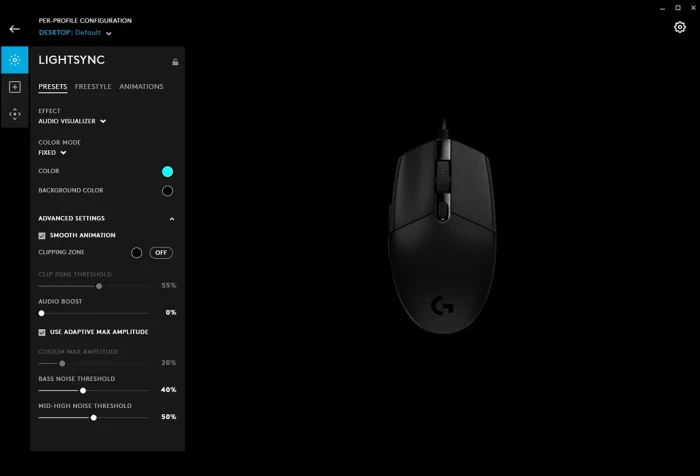 Logitech G203 LIGHTSYNC Black