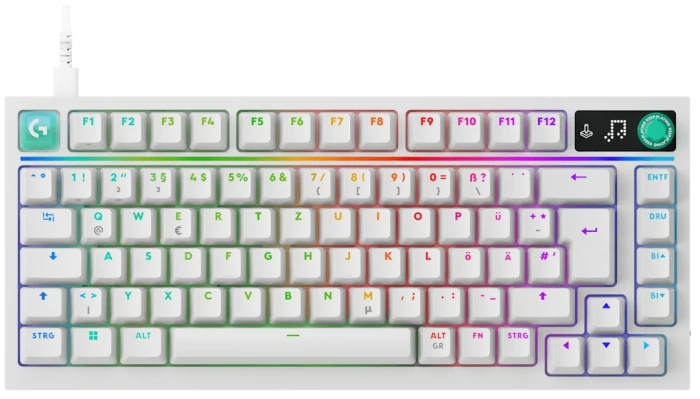 Logitech G316 X 75 - White Tactile