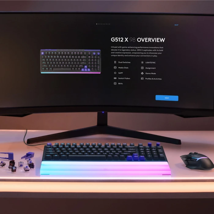 Logitech G512 X 98 - Tactile Black